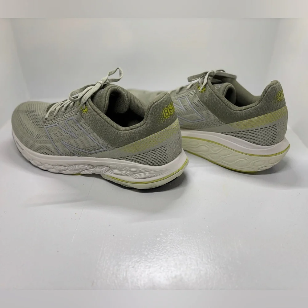 Men’s New Balance Fresh Foam 860 Olive Running Shoes Size 15 - Picture 5 of 12